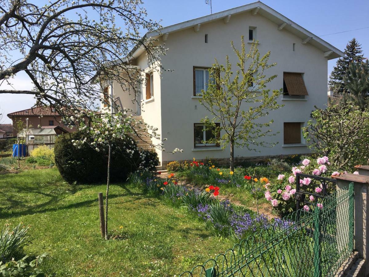 Chambre Avec Vue Sur Jardin Charnay-lès-Mâcon Exteriör bild