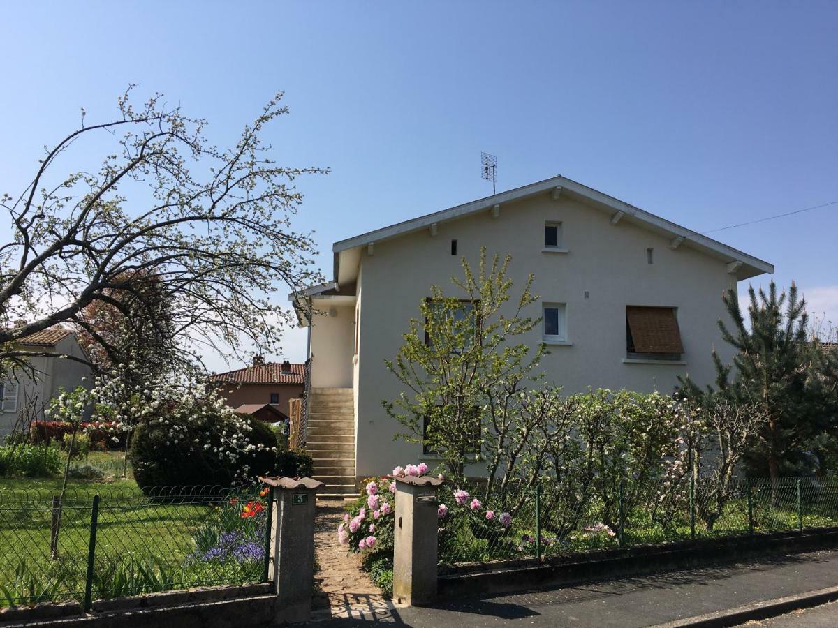 Chambre Avec Vue Sur Jardin Charnay-lès-Mâcon Exteriör bild